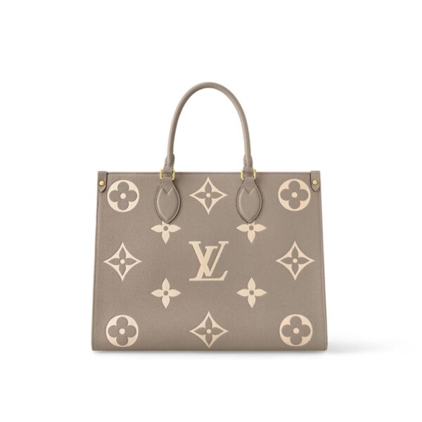 Louis Vuitton Women's Leather Handbag Limited edition "OnTheGo MM" Tourterelle - WinGear.shop-LVHB_021 - Image 2