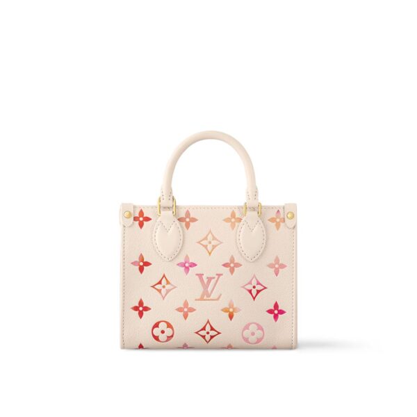 Louis Vuitton Women's Leather Handbag Limited edition OnTheGo BB Bag- WinGear.shop-LVHB_010
