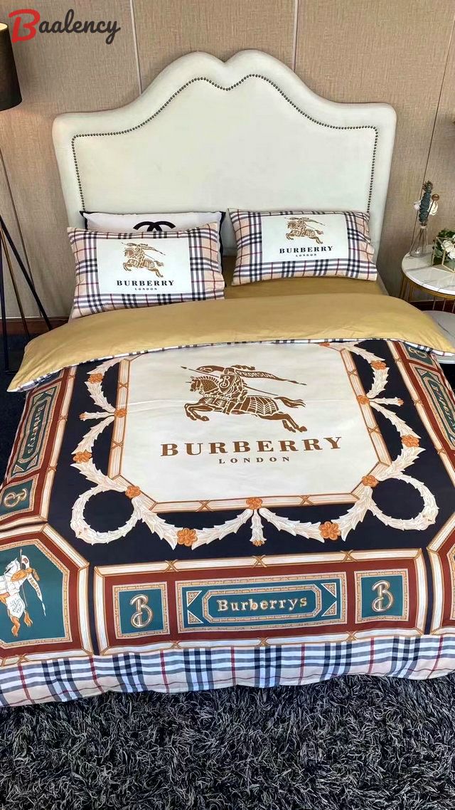 Burberry london luxury brand type 14 bedding sets duvet cover bedroom sets Bedding Sets