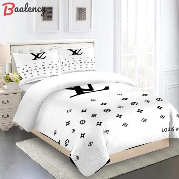 Louis vuitton fashion logo limited luxury brand bedding sets, bedroom decor , thanksgiving decorations for home 05 best luxury bed sets gift thankgivings and christmas Bedding Sets