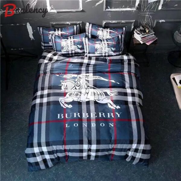 Burberry new bedding luxury bedding sets quilt sets duvet cover luxury brand bedroom sets bedding best luxury bed sets gift thankgivings and christmas Bedding Sets