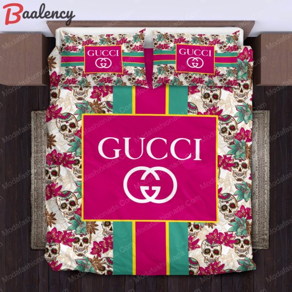Gucci sugar skull bedding sets home decoration Bedding Sets