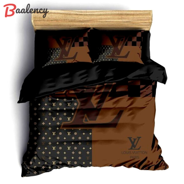 Louis vuitton fashion luxury brand fashion bedding set bedspread duvet cover set Bedding Sets