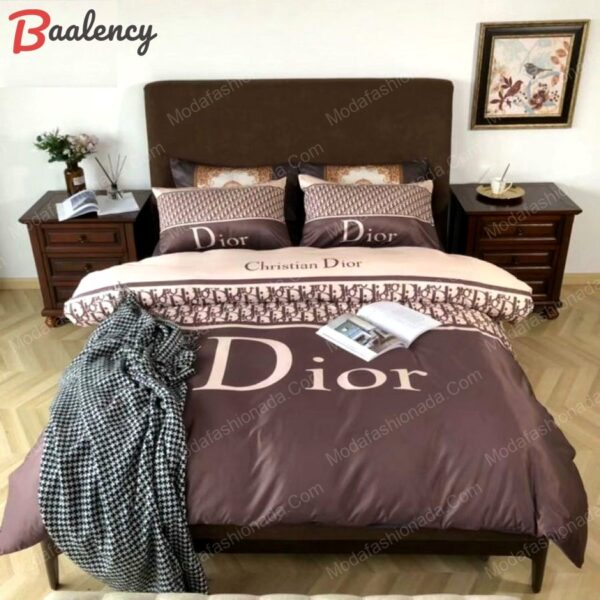 Christian dior logo luxury brand model 13 bedding set home decoration Bedding Sets