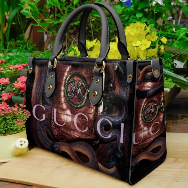 Gucci Women Leather handbag purse NG - SuperHyp