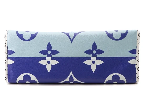 Louis Vuitton Women's Leather Handbag Limited edition Handbag "Onthego GM Giant Hawaii Blue Monogram"- WinGear.shop-LVHB_032 - Image 3
