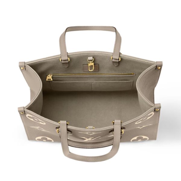 Louis Vuitton Women's Leather Handbag Limited edition "OnTheGo MM" Tourterelle - WinGear.shop-LVHB_021 - Image 5