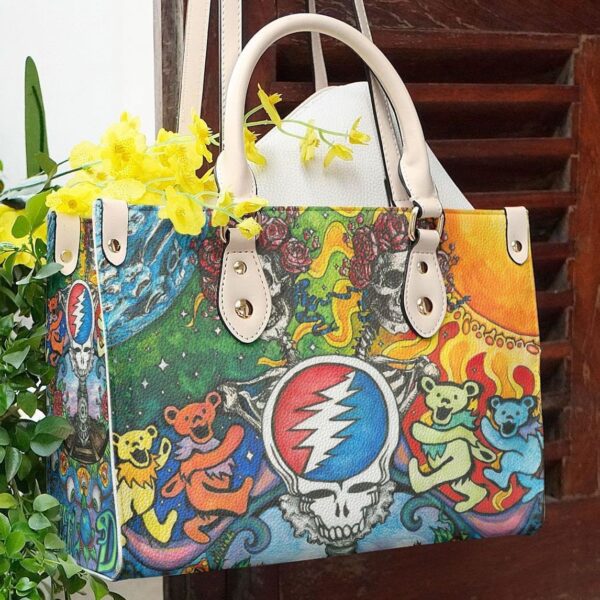 Grateful Dead Lover Women Leather Handbag -WinGear.shop