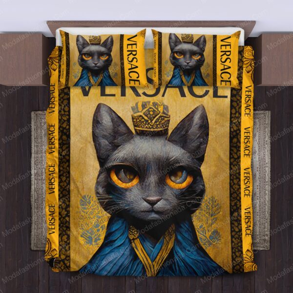 Black cat versace bedding sets home decoration Bedding Sets