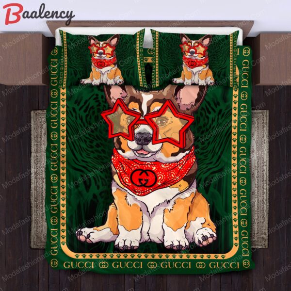 Gucci corgi bedding sets home decoration Bedding Sets