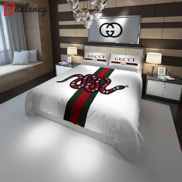 Gucci snake luxury brand high-end bedding set home decorations Bedding Sets