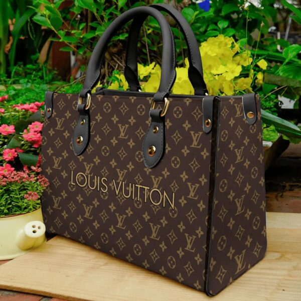 Limited edition lv leather handbag purse luxury brand