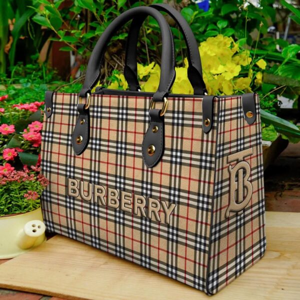 Limited edition tb leather handbag purse luxury brand