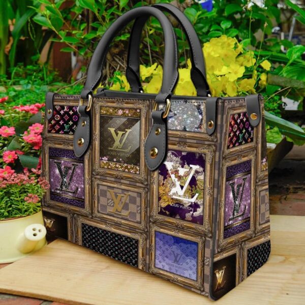 Louis vuitton pattern luxury brand fashion premium women small handbag purse for beauty