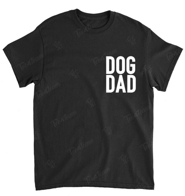 Mens Dog Dad Chest Pocket Mens Dog Lover
