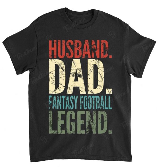 Mens Husband Dad Fantasy Football LEGEND