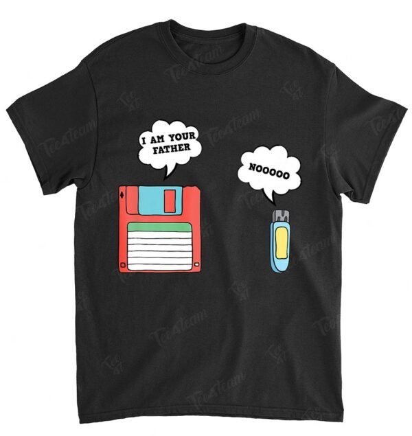 Nerdy Father Floppy Disk Flash Drive Computer Geek