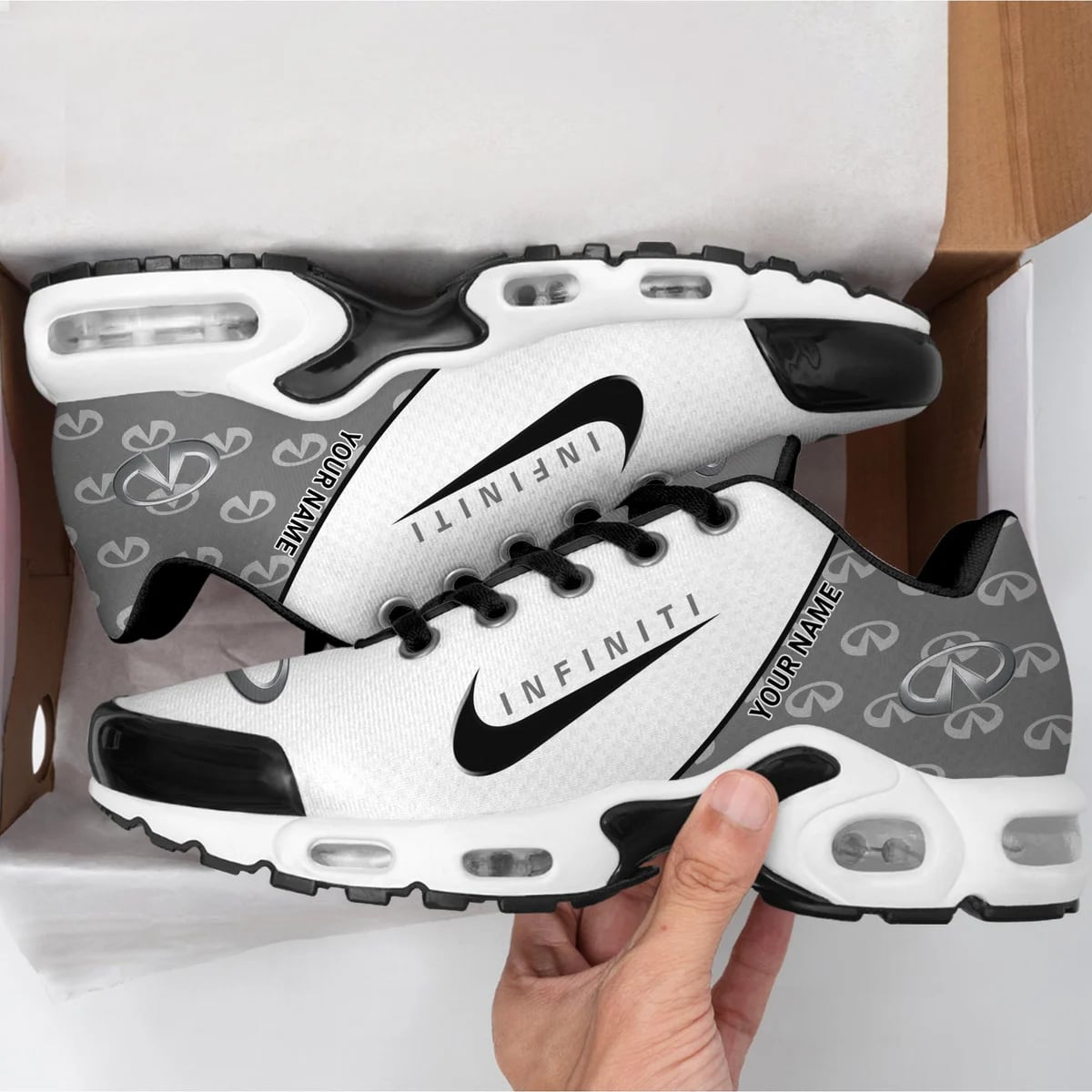 Infiniti Elegant Design Custom Name Sport Shoes VS46