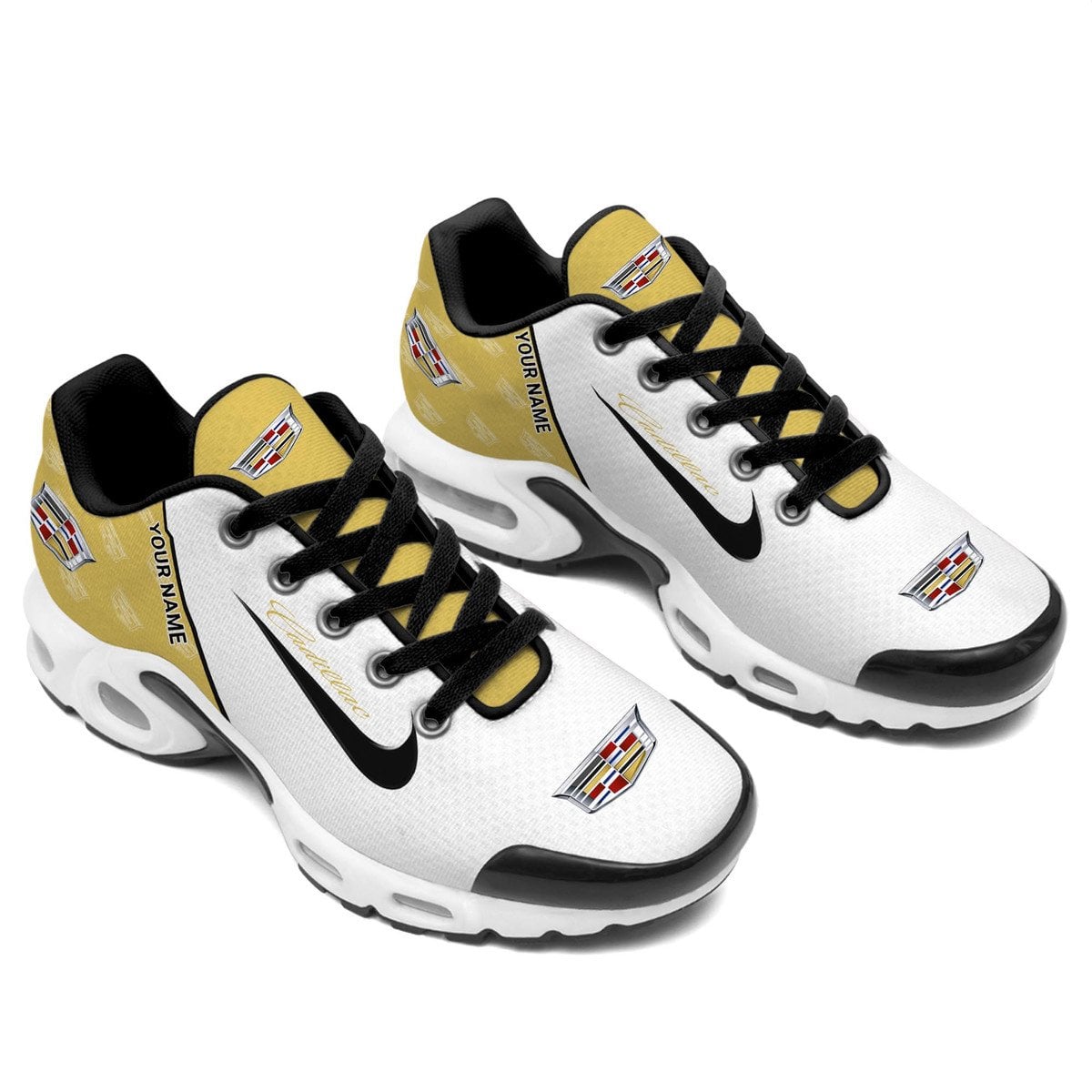 Cadillac Elegant Design Custom Name Sport Shoes VS46 - Image 3
