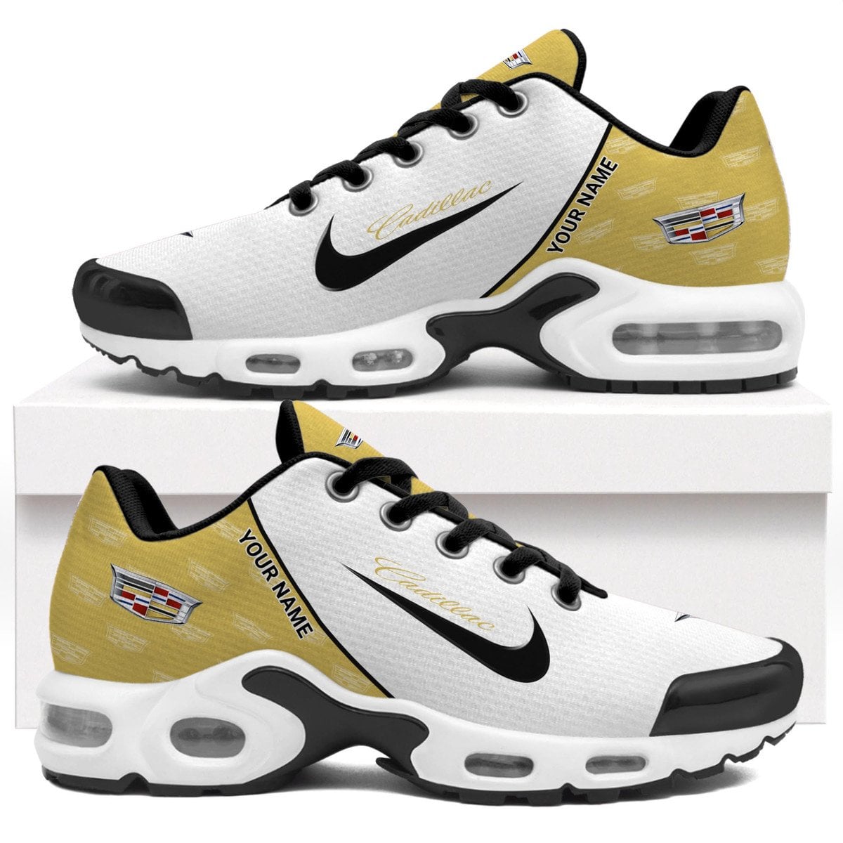 Cadillac Elegant Design Custom Name Sport Shoes VS46