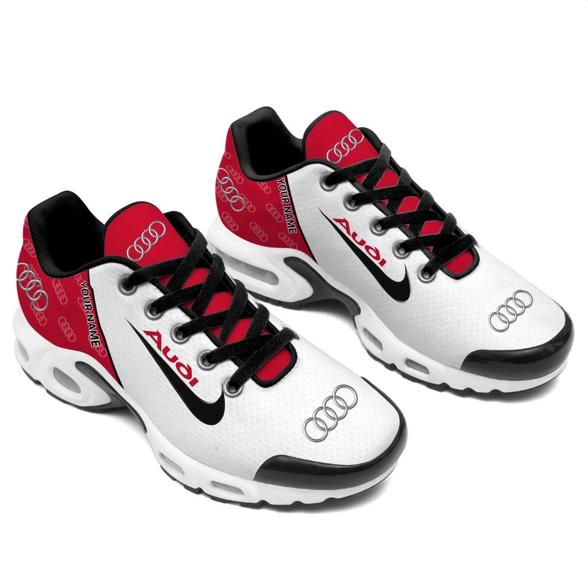 Audi Elegant Design Custom Name Sport Shoes VS46 - Image 2