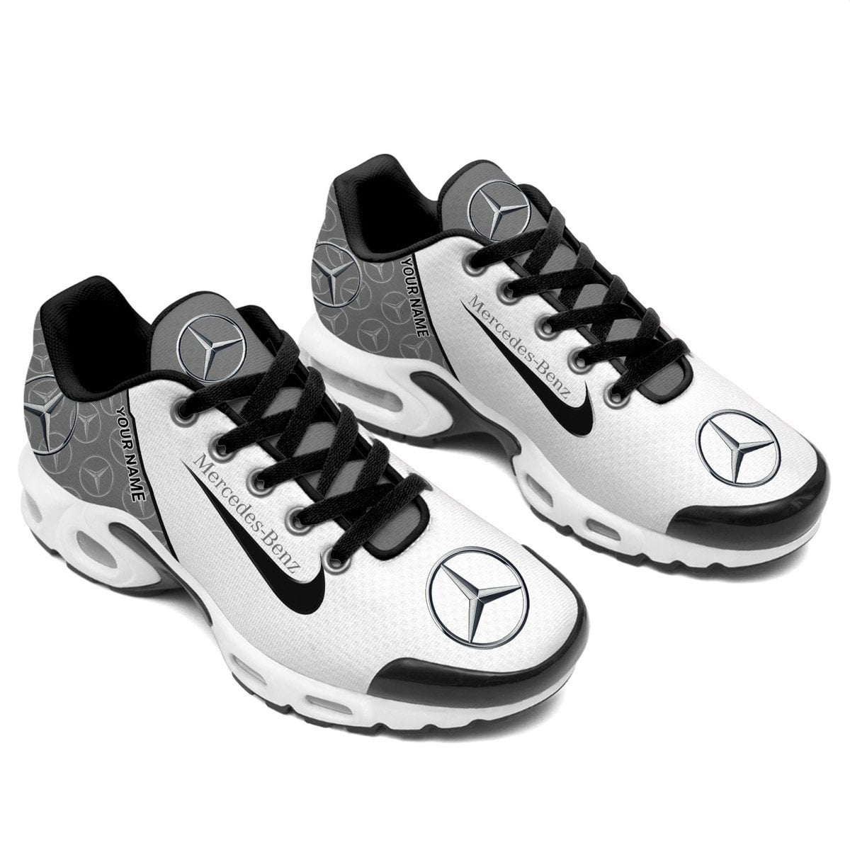 Mercedes Elegant Design Custom Name Sport Shoes VS46 - Image 2