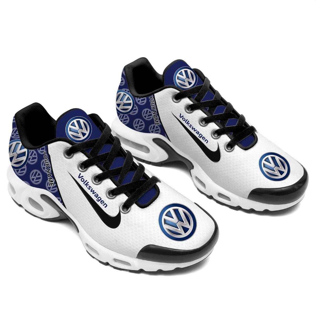 Volkswagen Elegant Design Custom Name Sport Shoes VS46 - Image 2