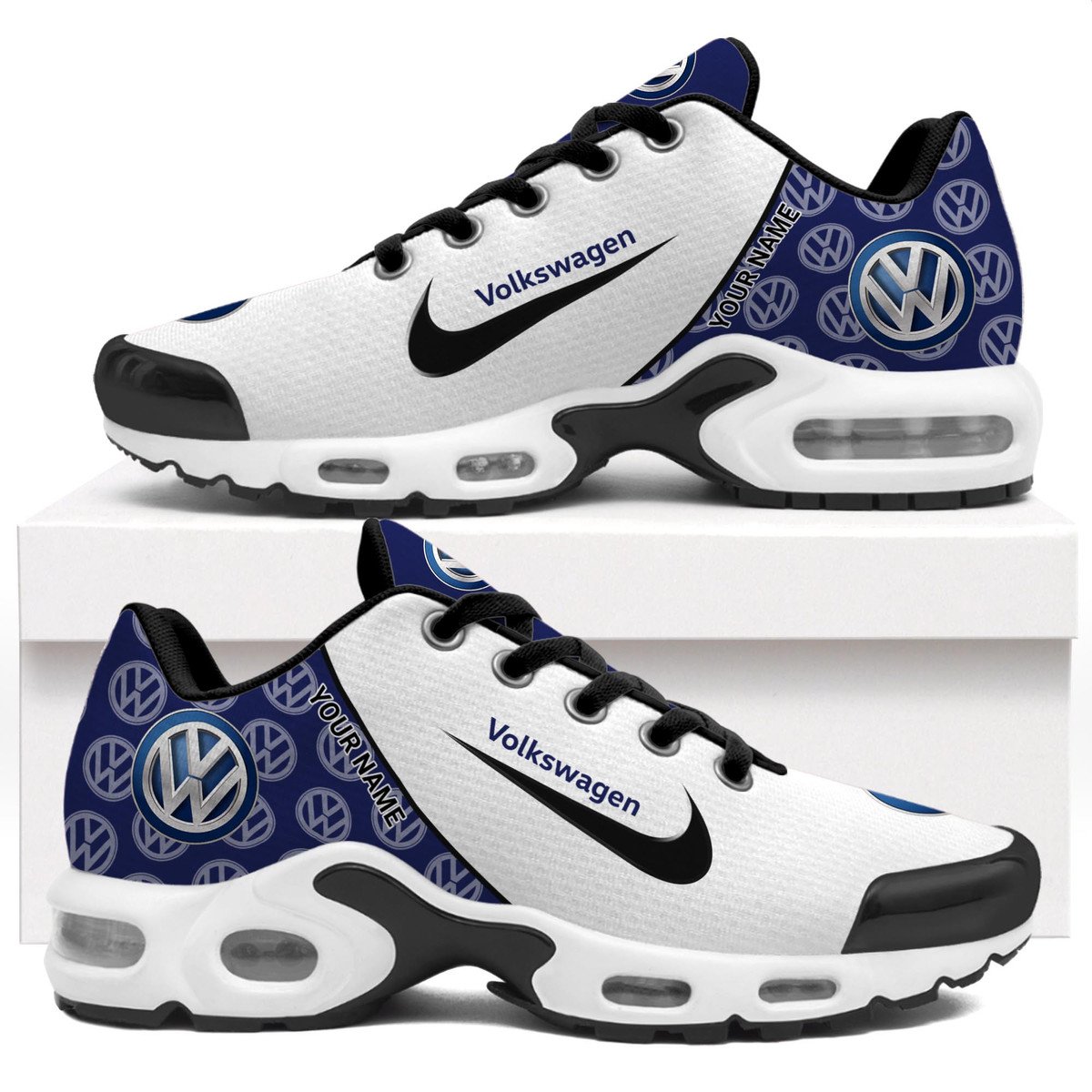 Volkswagen Elegant Design Custom Name Sport Shoes VS46 - Image 3