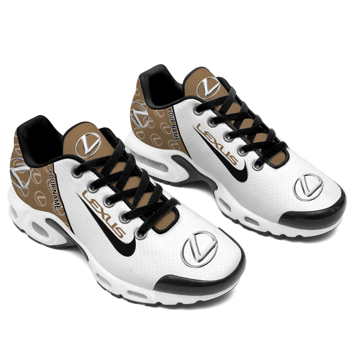 Lexus Elegant Design Custom Name Sport Shoes VS46 - Image 3